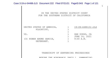 gdp ep 420|Transcript of 24 victim impact statements from Garcia's  .
